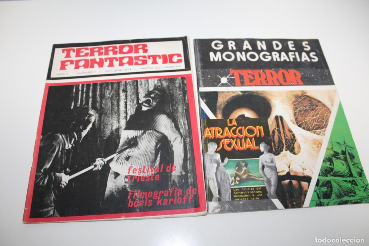 Revistas: ANTIGUAS REVISTAS GRANDES MONOGRAFIAS TERROR - TERROR FANTASTIC