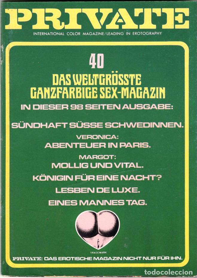 Revistas: PRIVATE Nr 40 - 1977