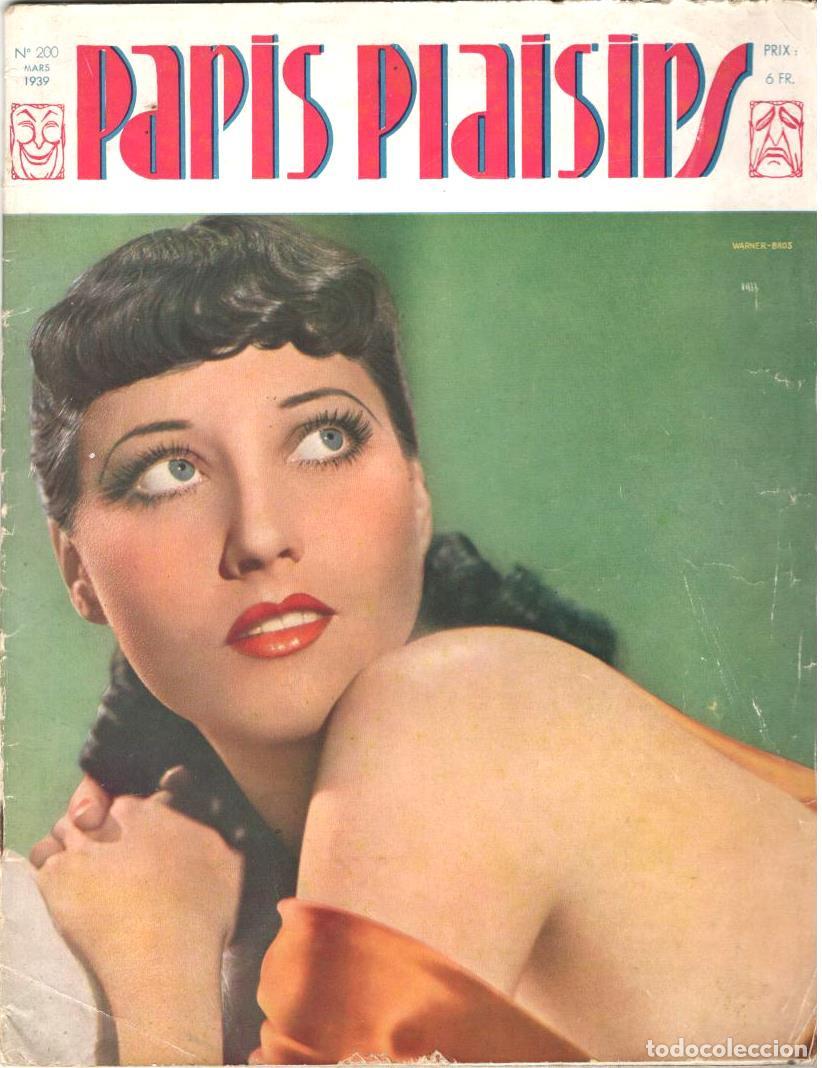 Revistas: PARIS PLAISIRS Nr 200 - 1939