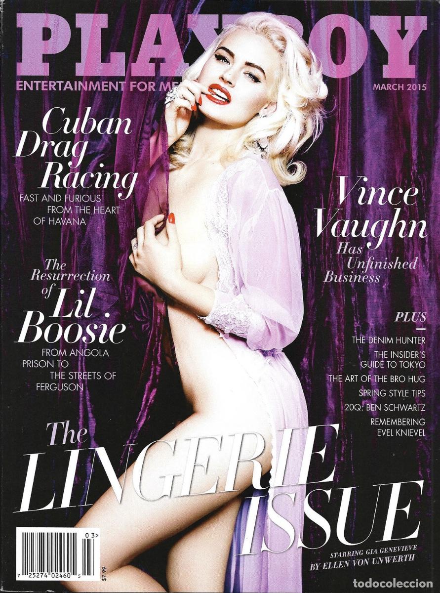 Revistas: PLAYBOY MAGAZINE USA (2015/03) MARCH 2015