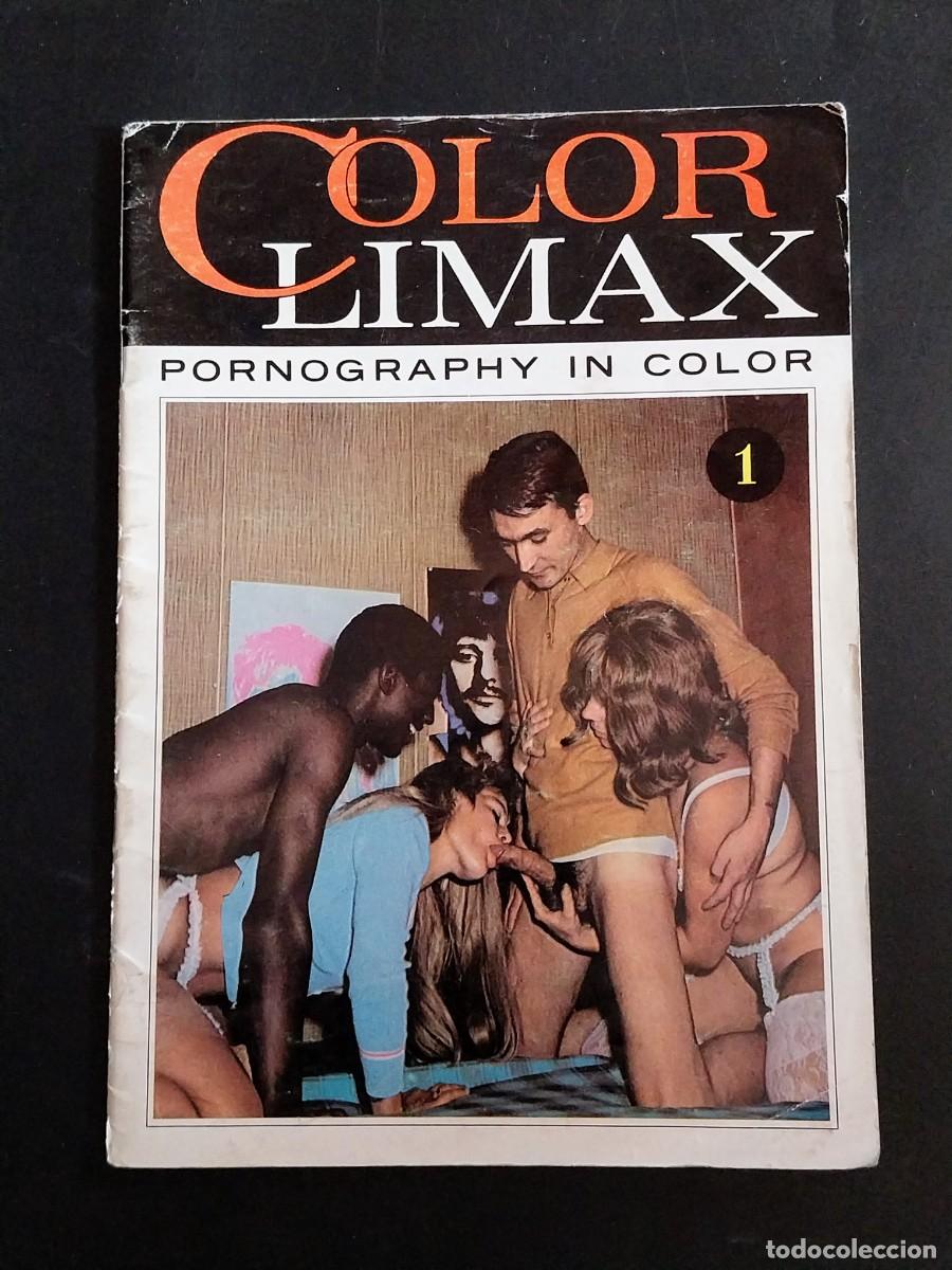 Revistas: COLOR CLIMAX # 1 1968 - EXTREMELY RARE FIRST ISSUE DANISH RETRO-PORN MAGAZINE