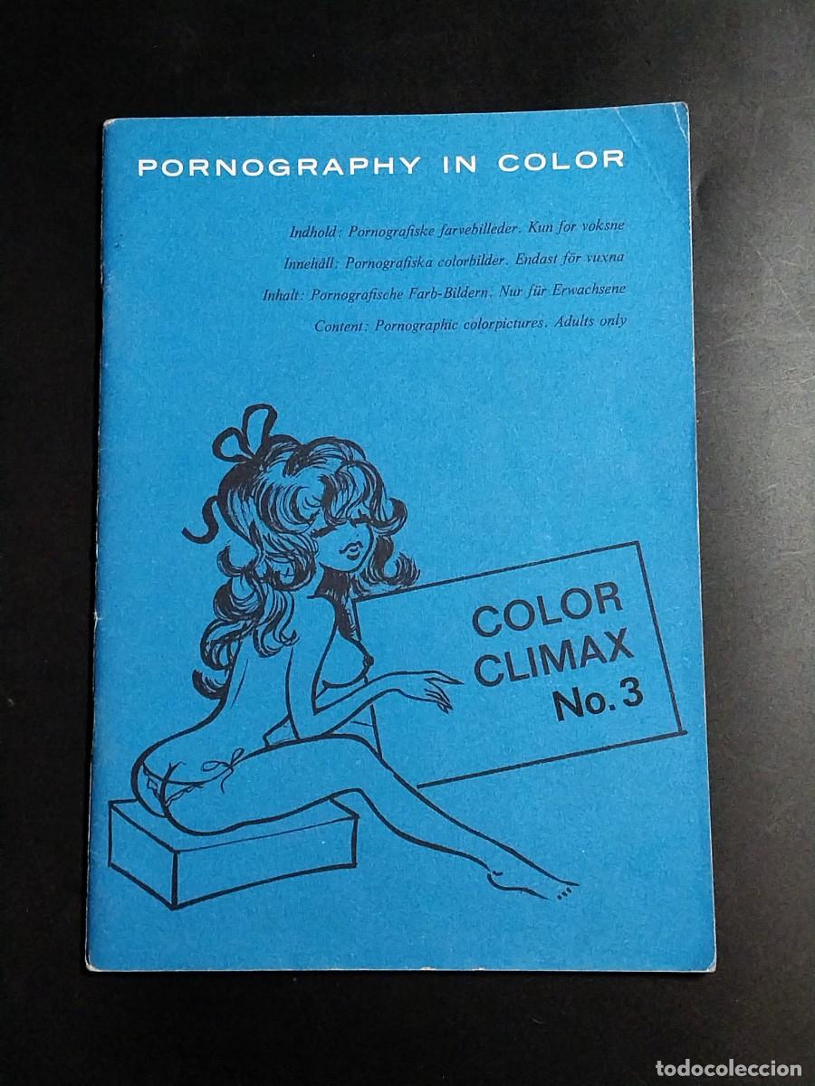 Revistas: COLOR CLIMAX #3 1968 - RARE THIRD ISSUE DANISH RETRO-PORN MAGAZINE