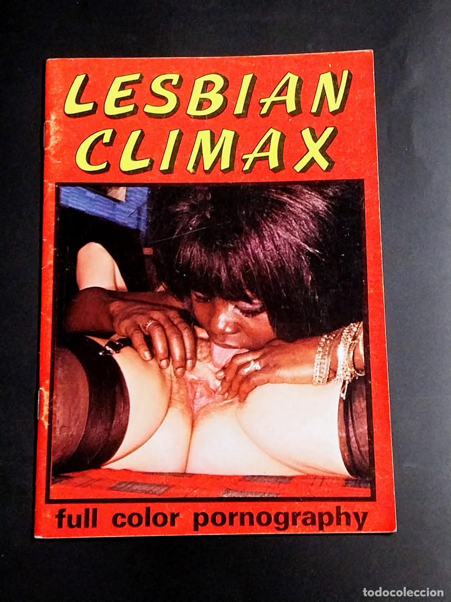Revistas: LESBIAN CLIMAX #1 1971 - RARE FIRST ISSUE DANISH RETRO-PORN MAGAZINE