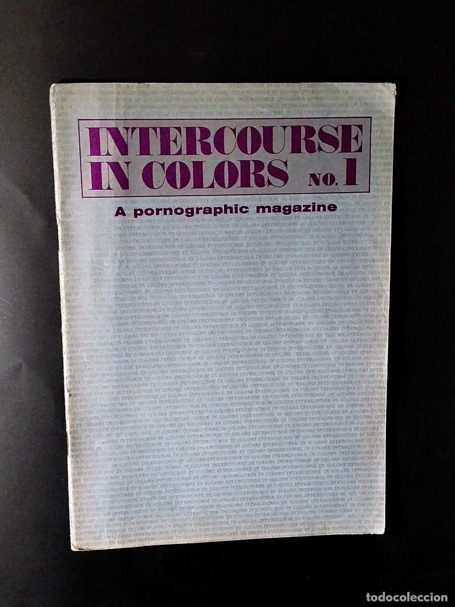 Revistas: INTERCOURSE IN COLORS #1 1969 NORDISK BLADCENTRAL - RARE FIRST ISSUE SWEDISH RETRO-PORN MAGAZINE