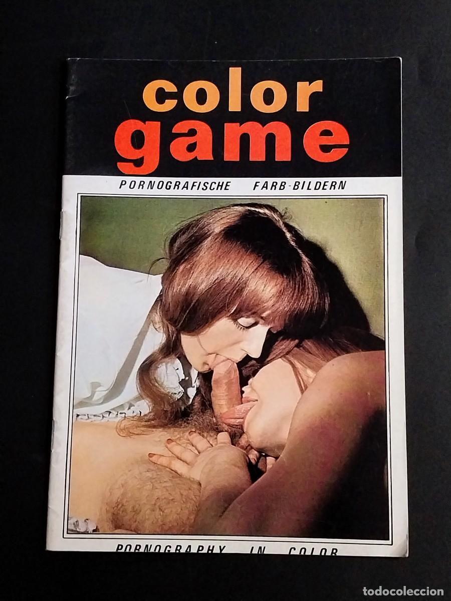 Revistas: COLOR GAME #1 1969 ca. COLOR CLIMAX CORPORATION - RARE DANISH RETRO-PORN MAGAZINE