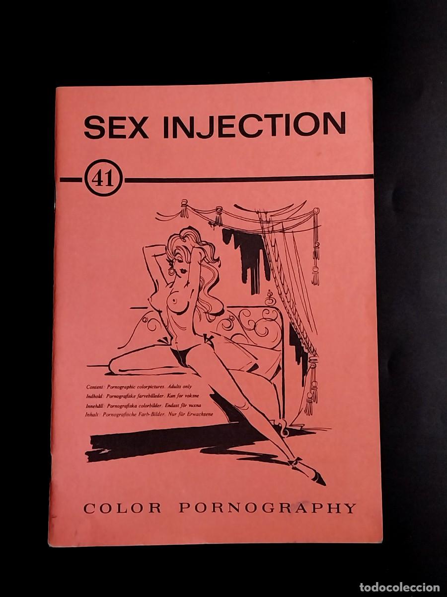 Revistas: SEX INJECTION - COLOR CLIMAX EARLY MAGAZINE N. 41 1970 - RARE DANISH RETRO-PORN MAGAZINE