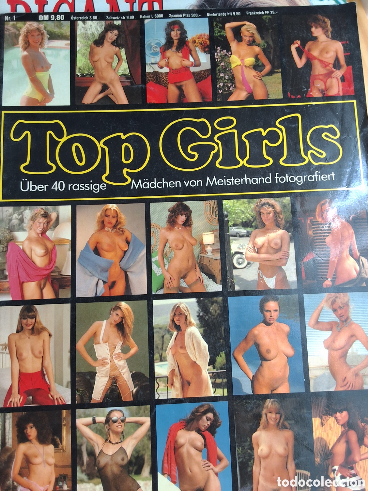 Revistas: Top girls revista erotica alemana desnudos mujeres n&uacute;mero 1