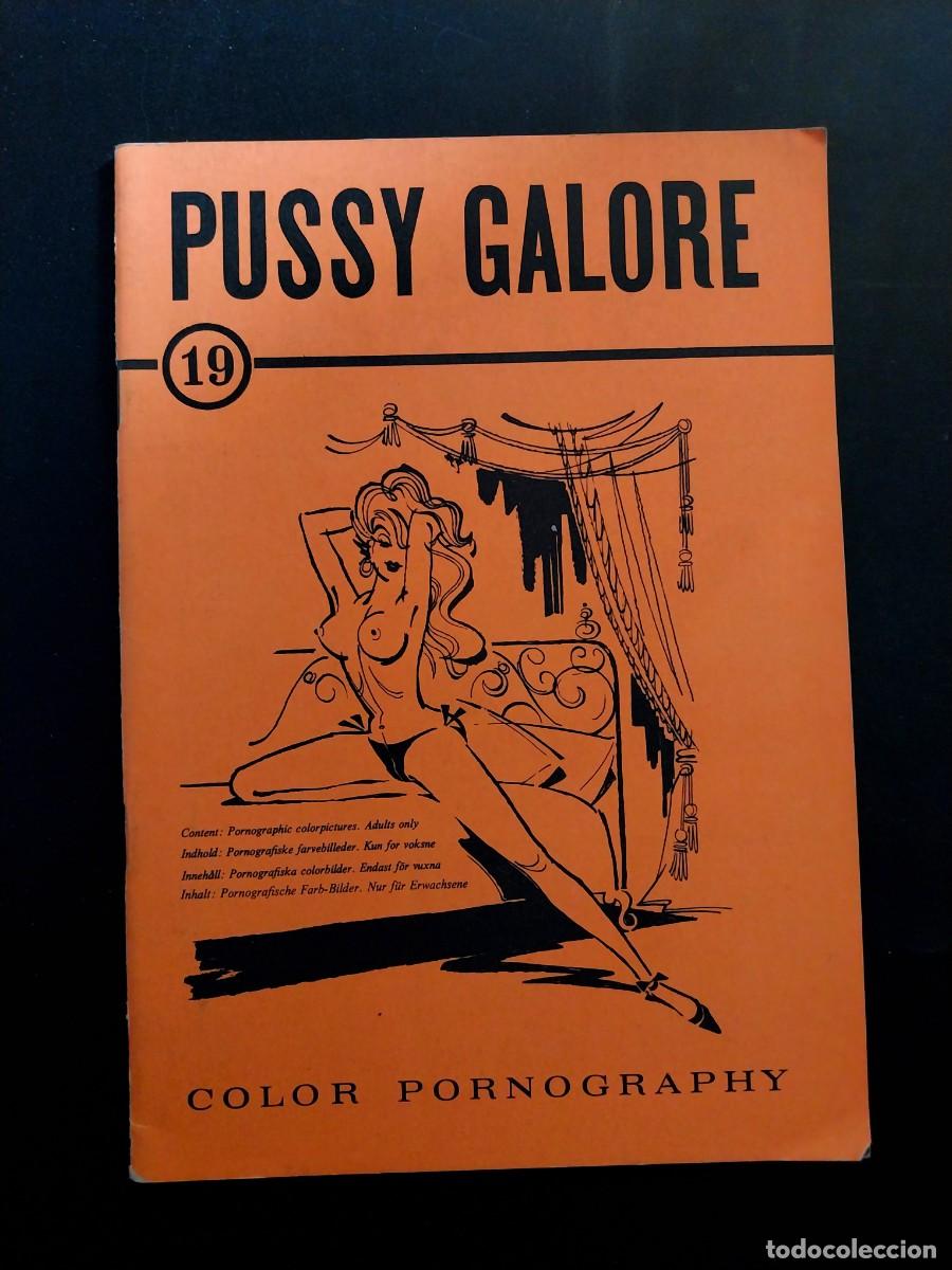 Revistas: PUSSY GALORE - COLOR CLIMAX EARLY MAGAZINE N. 19 1969 - RARE DANISH RETRO-PORN LESBIAN MAGAZINE