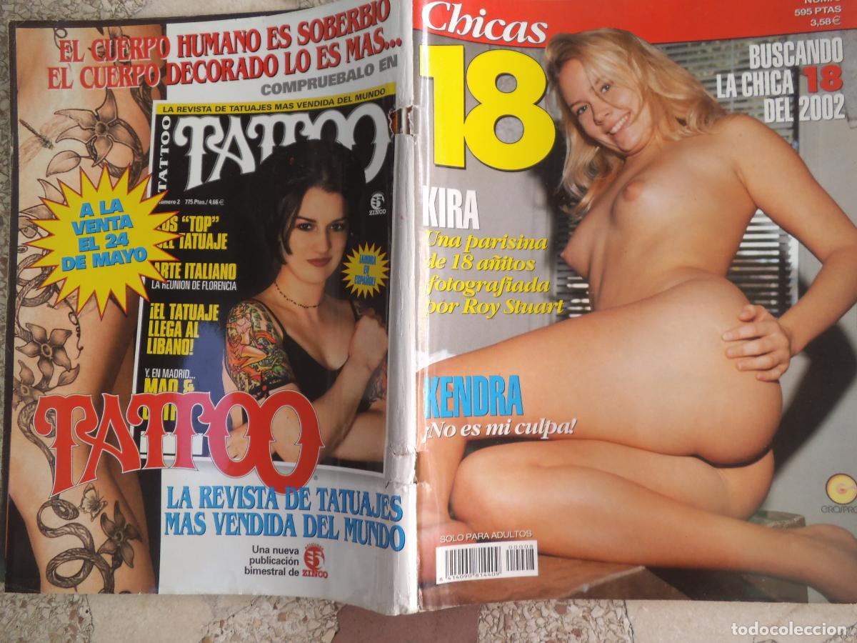 Revistas: chicas 18, n&ordm; 8, revista espa&ntilde;ola solo para adultos