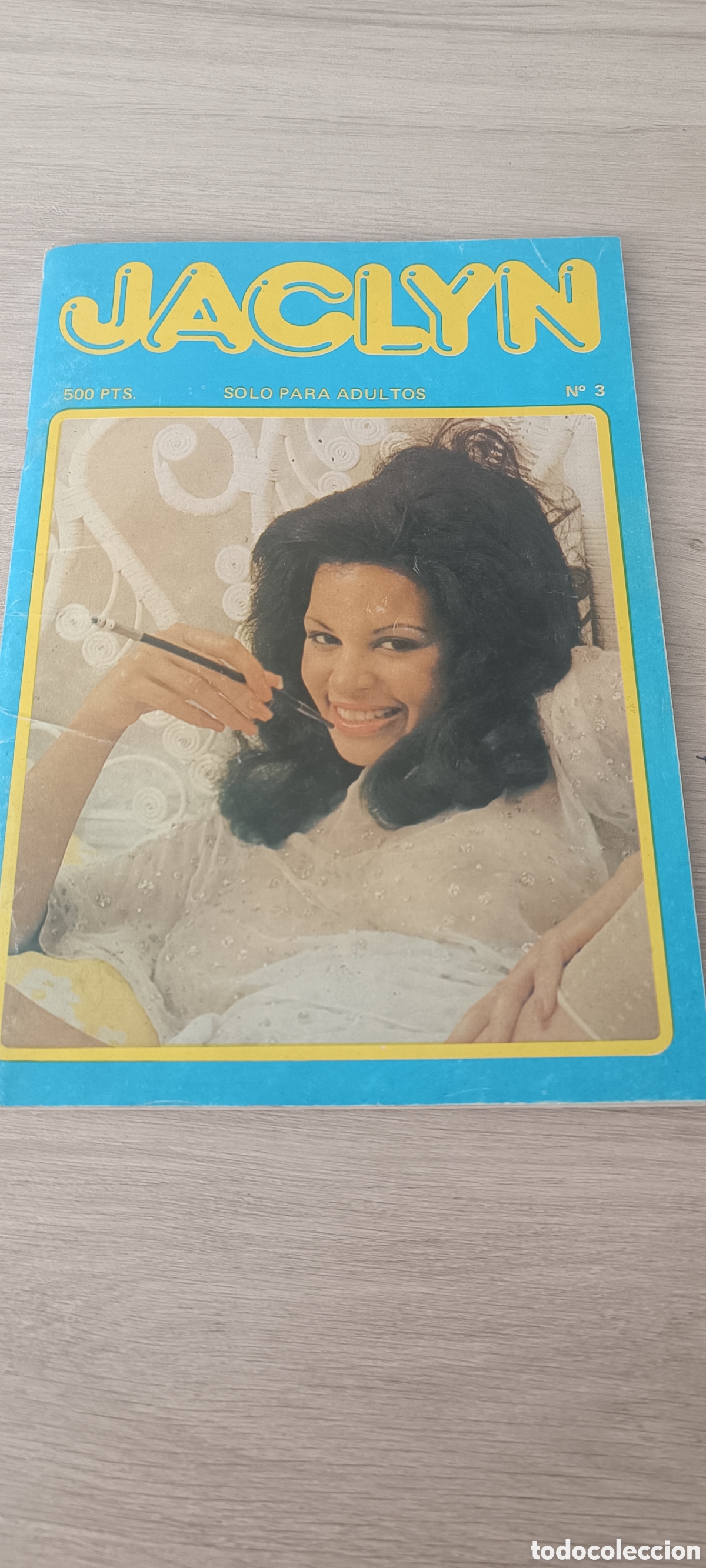 Revistas: Revista Jaclyn n'3: s&oacute;lo para adultos, finales a&ntilde;os 70 principios a&ntilde;os 80