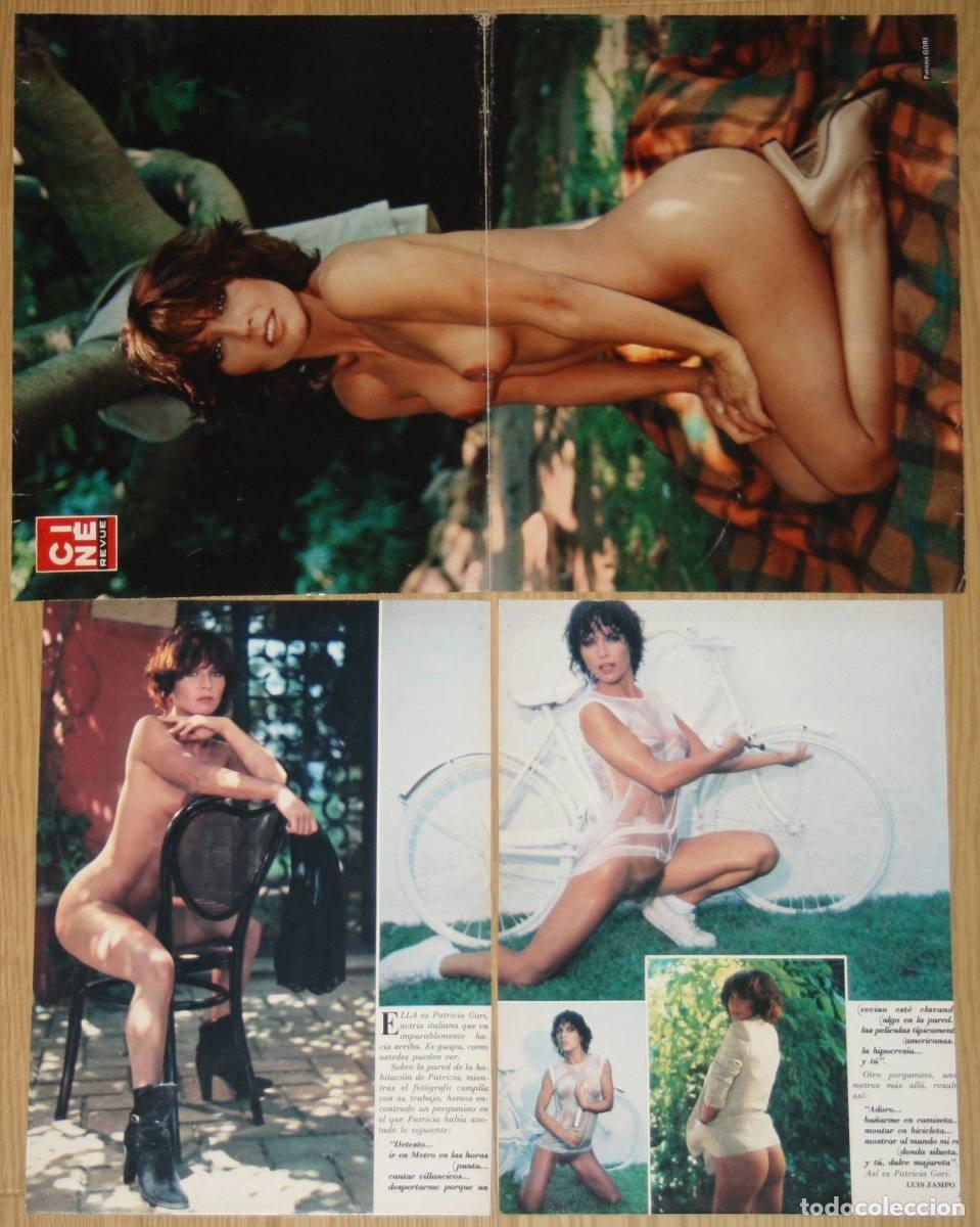 Revistas: PATRIZIA GORI 1970s magazine clippings poster nude photos desnuda Italia actriz actress patricia