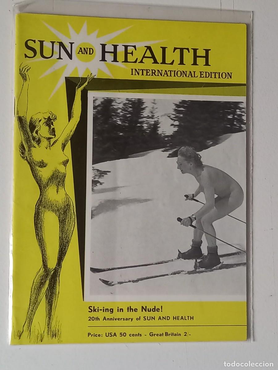 Revistas: SUN AND HEALTH No.35 FEBRUARY 1956 NATURISM MAGAZINE INTERNATIONAL PUBLISHING HOUSE 1957 DENMARK
