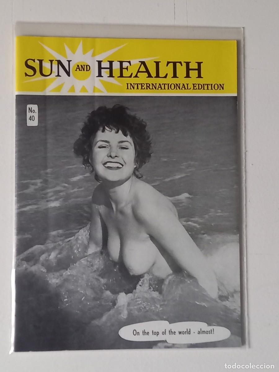 Revistas: SUN AND HEALTH No. 40 AUGUST 1956 NATURISM MAGAZINE INTERNATIONAL PUBLISHING HOUSE 1957 DENMARK