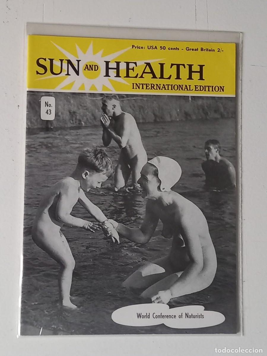 Revistas: SUN AND HEALTH No. 43 NOVEMBER 1956 NATURISM MAGAZINE INTERNATIONAL PUBLISHING HOUSE 1957 DENMARK
