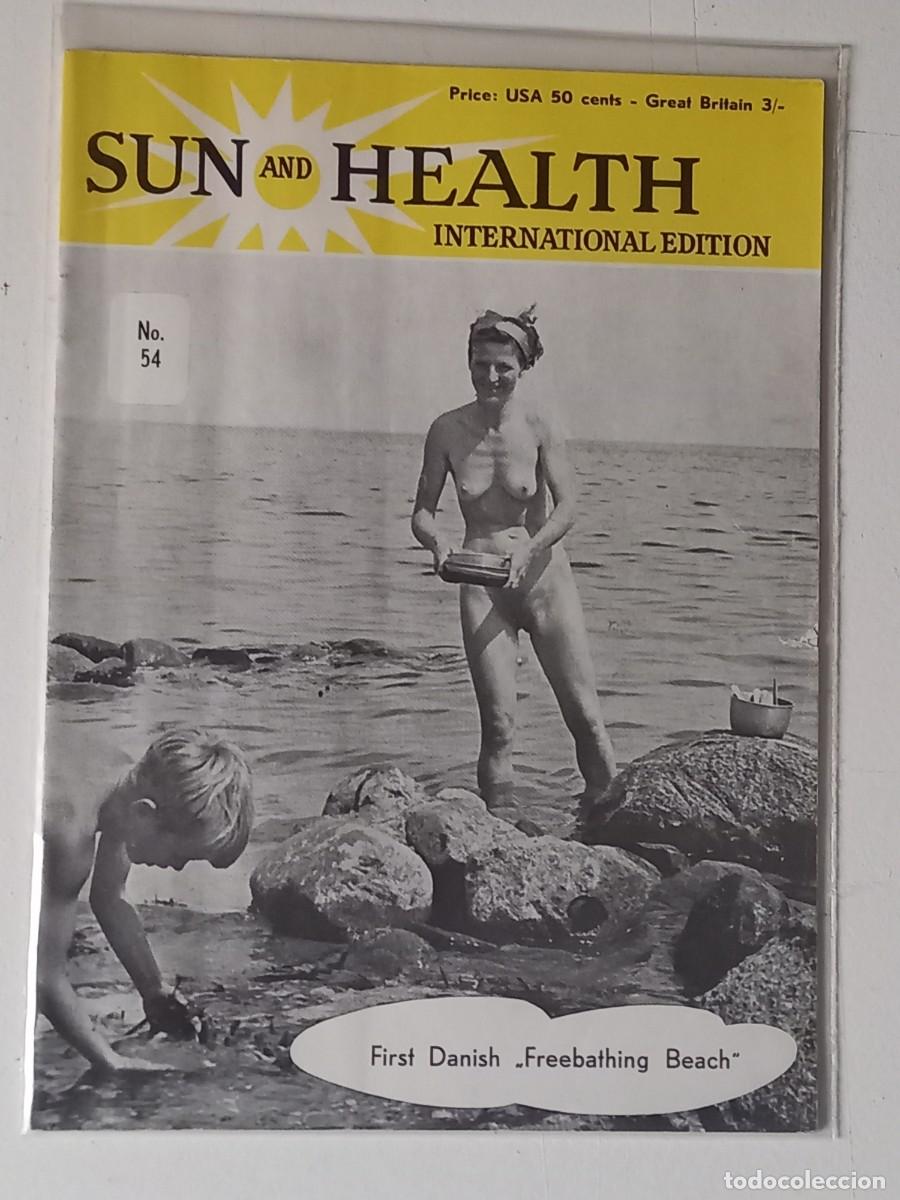 Revistas: SUN AND HEALTH VOL.21 No. 54 1957 NATURISM MAGAZINE INTERNATIONAL PUBLISHING HOUSE 1957 DENMARK