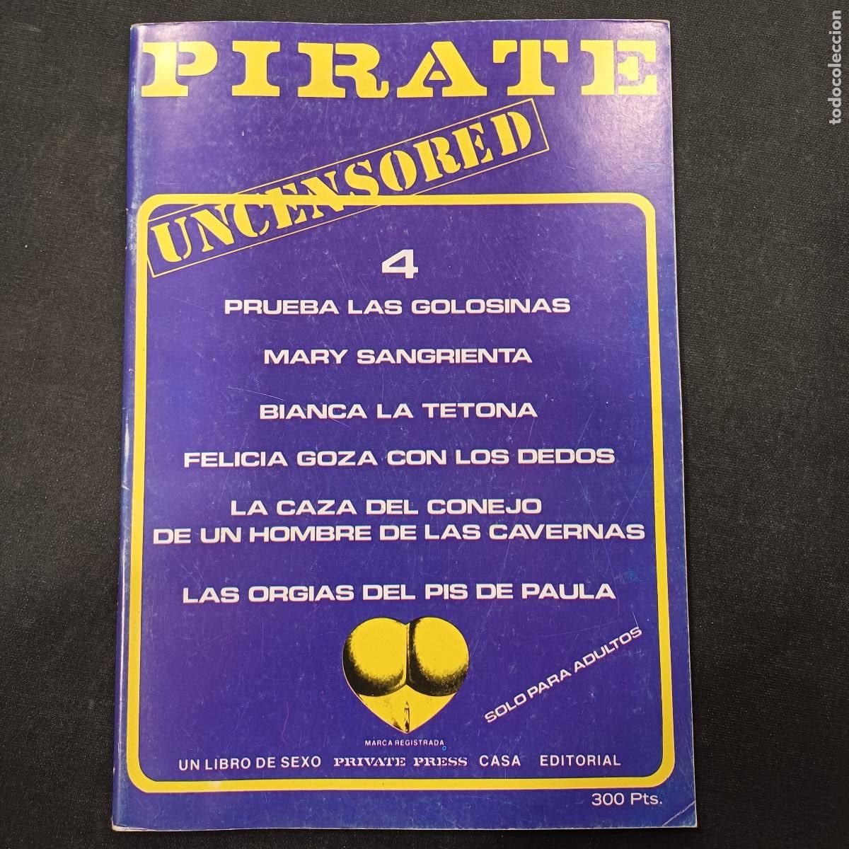 Revistas: PIRATE 4/REVISTA EROTICA ADULTOS.