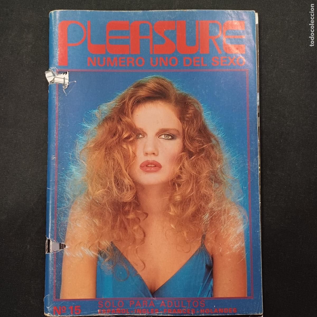Revistas: PLEASURE 15/REVISTA EROTICA ADULTOS.