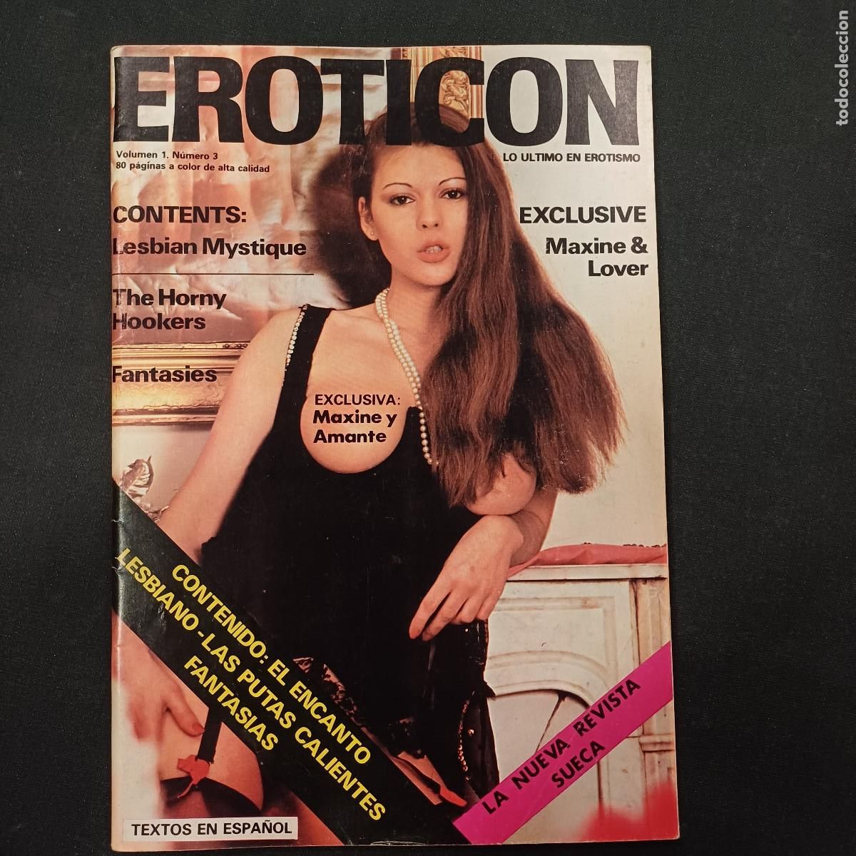 Revistas: EROTICON 3/REVISTA EROTICA ADULTOS.