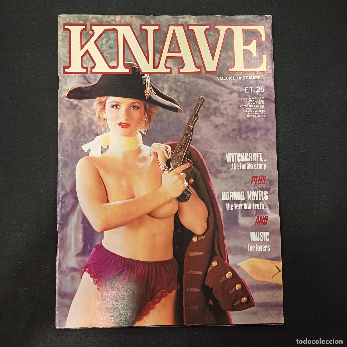 Revistas: KNAVE NUMBER 1/REVISTA EROTICA ADULTOS EDICION INGLESA.