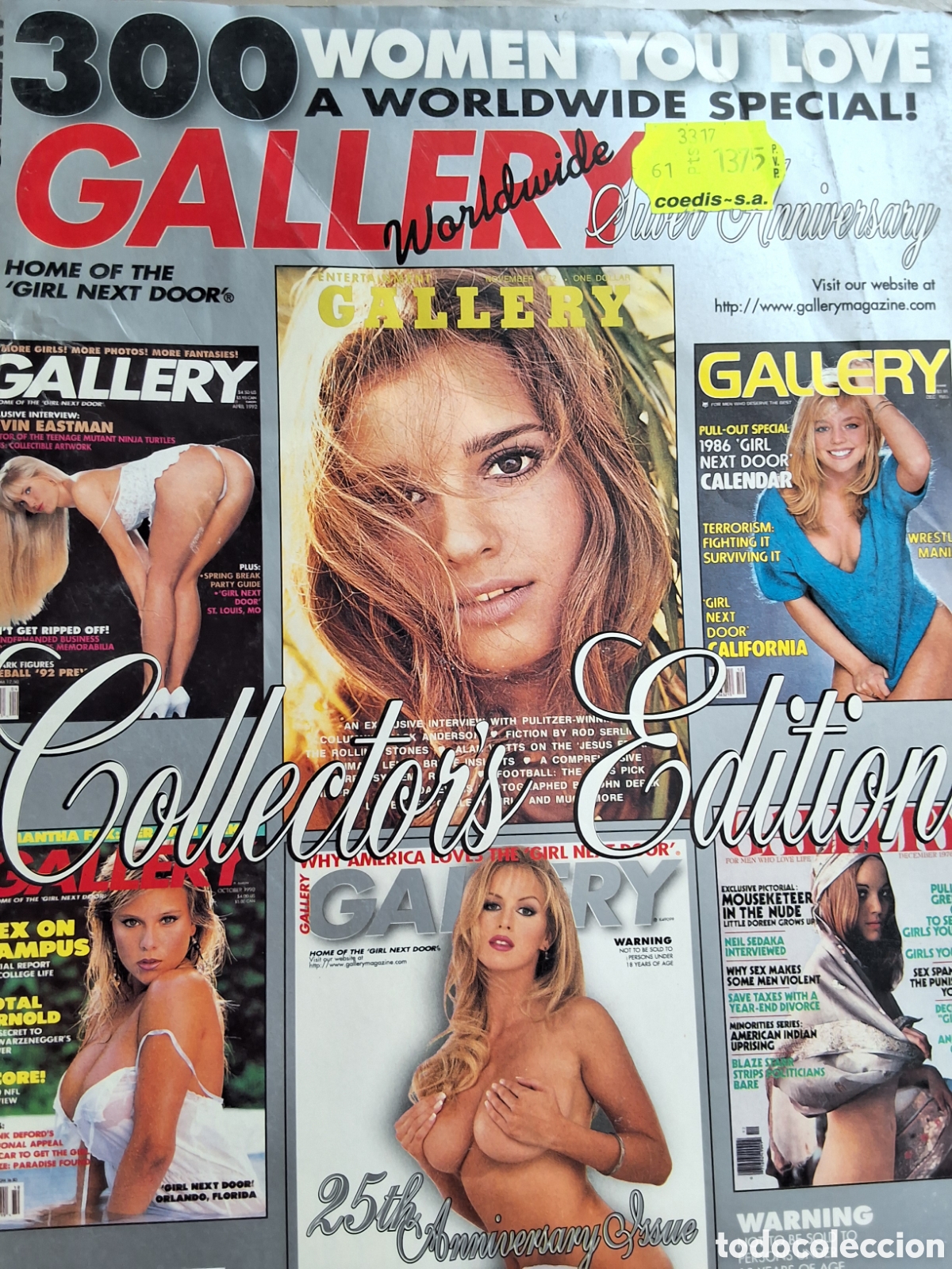 Magazines: Gallery revista erotica americana desnudos mujeres aniversario 1997/winter