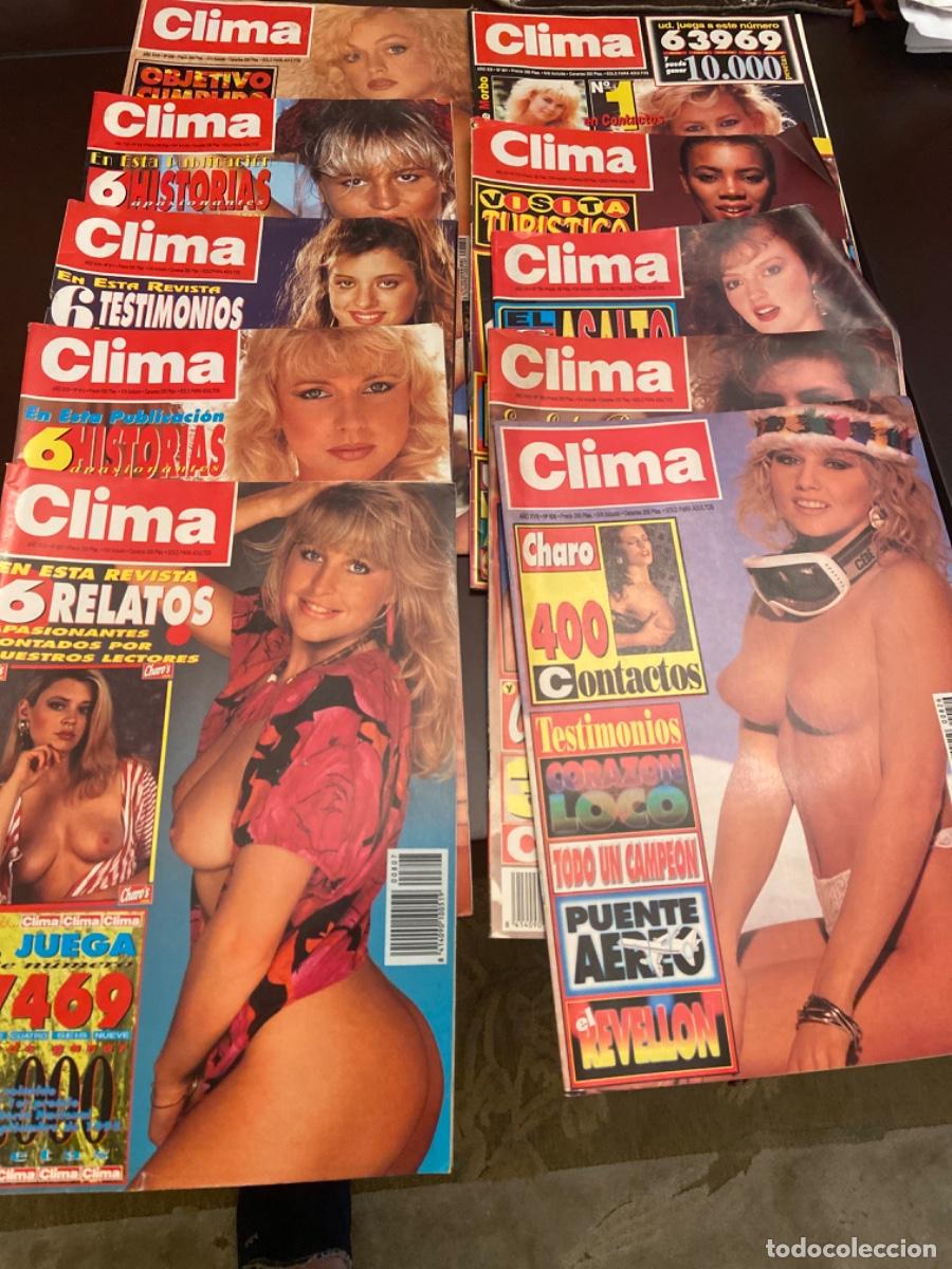 Revistas: Lote 2- 10 revistas Clima