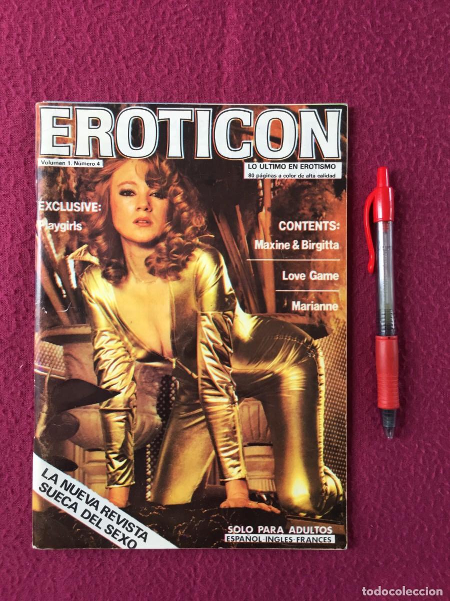 Revistas: Revista EROTICON para adultos n&uacute;mero 4 - N&ordm; 4 - A&ntilde;os 80
