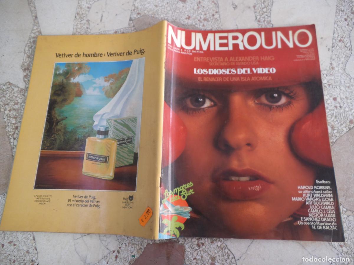 Revistas: revista numero uno n&ordm; 6, poster hawai y los mares del sur, jenny clifford, sandra leone