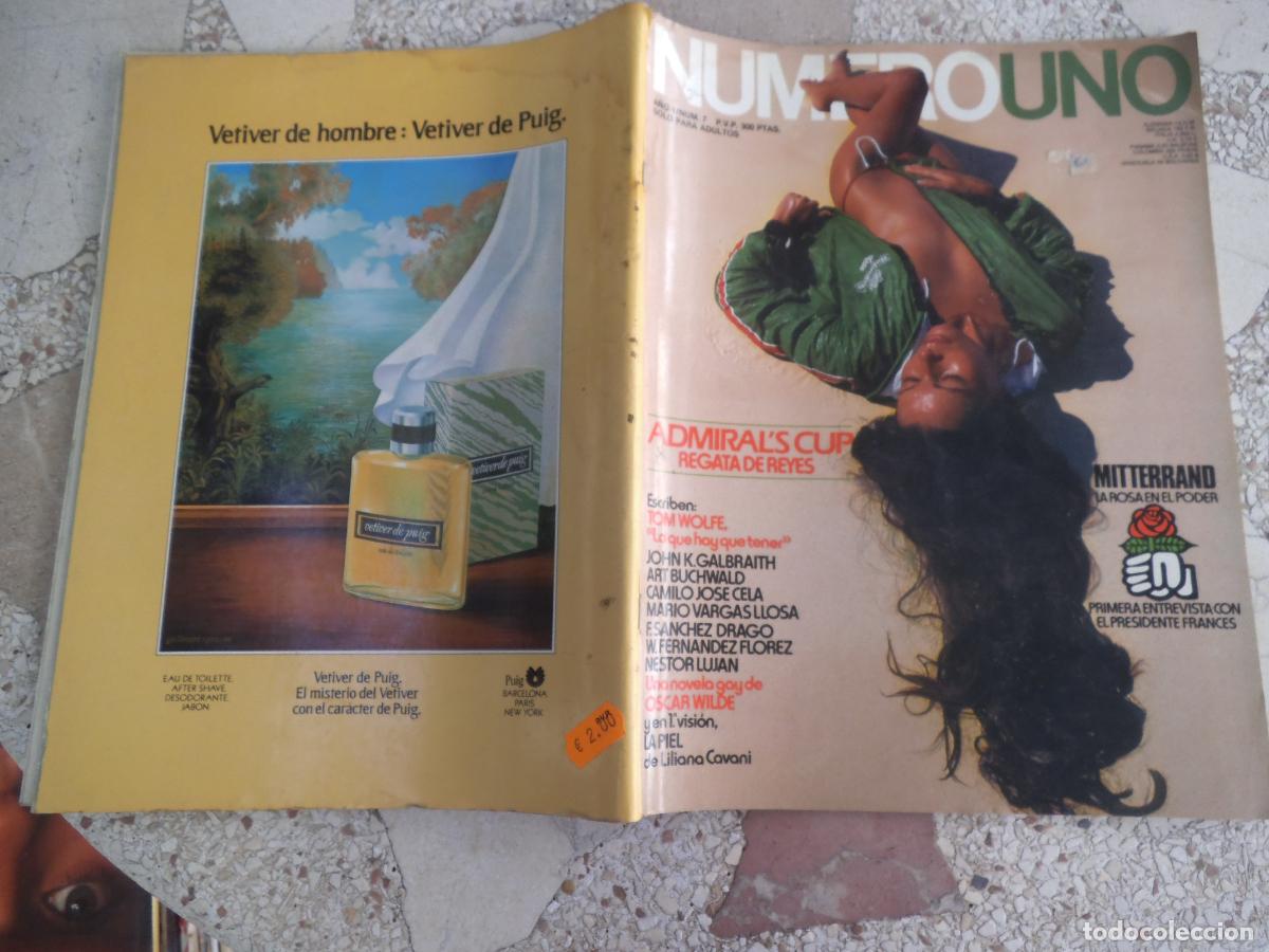 Revistas: revista numero uno n&ordm; 7, poster jerusalen, bahi morland, sexo en las dunas
