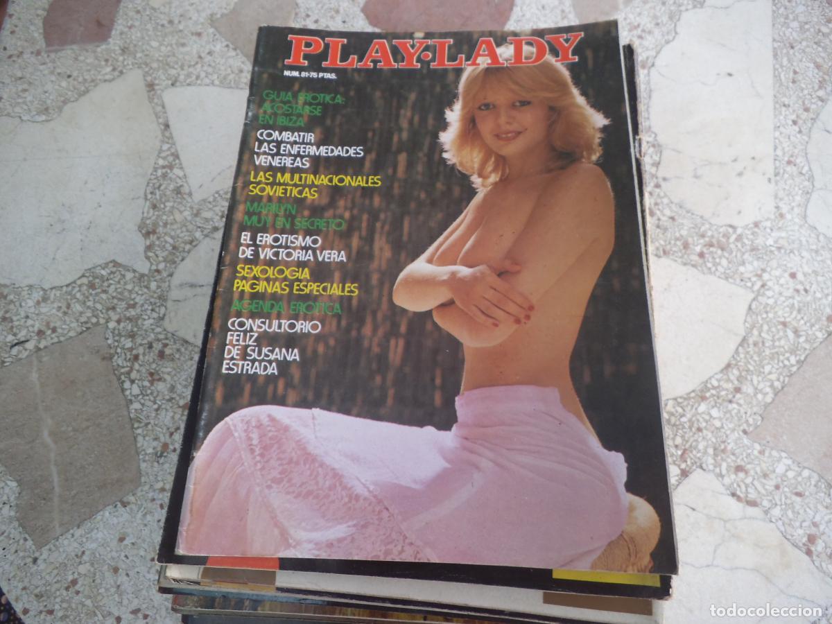 Revistas: play lady n&ordm; 81 , revista erotica espa&ntilde;ola solo para adultos, con poster
