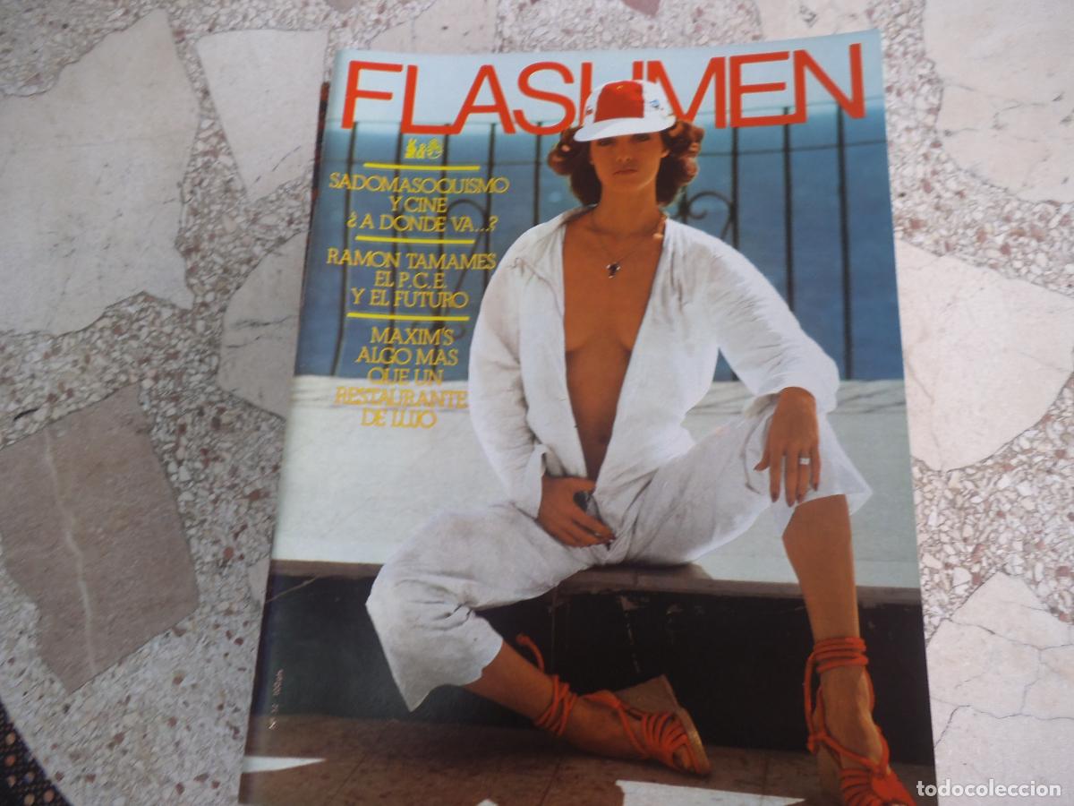 Revistas: flashmen bocaccio n&ordm; 52, revista erotica, ramon tamames