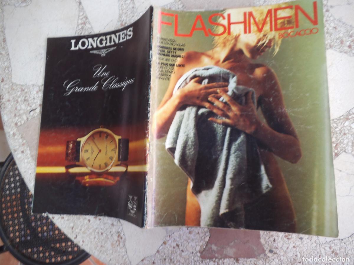 Revistas: flashmen bocaccio n&ordm; 38, revista erotica, cuento de guillermo cabrera infante
