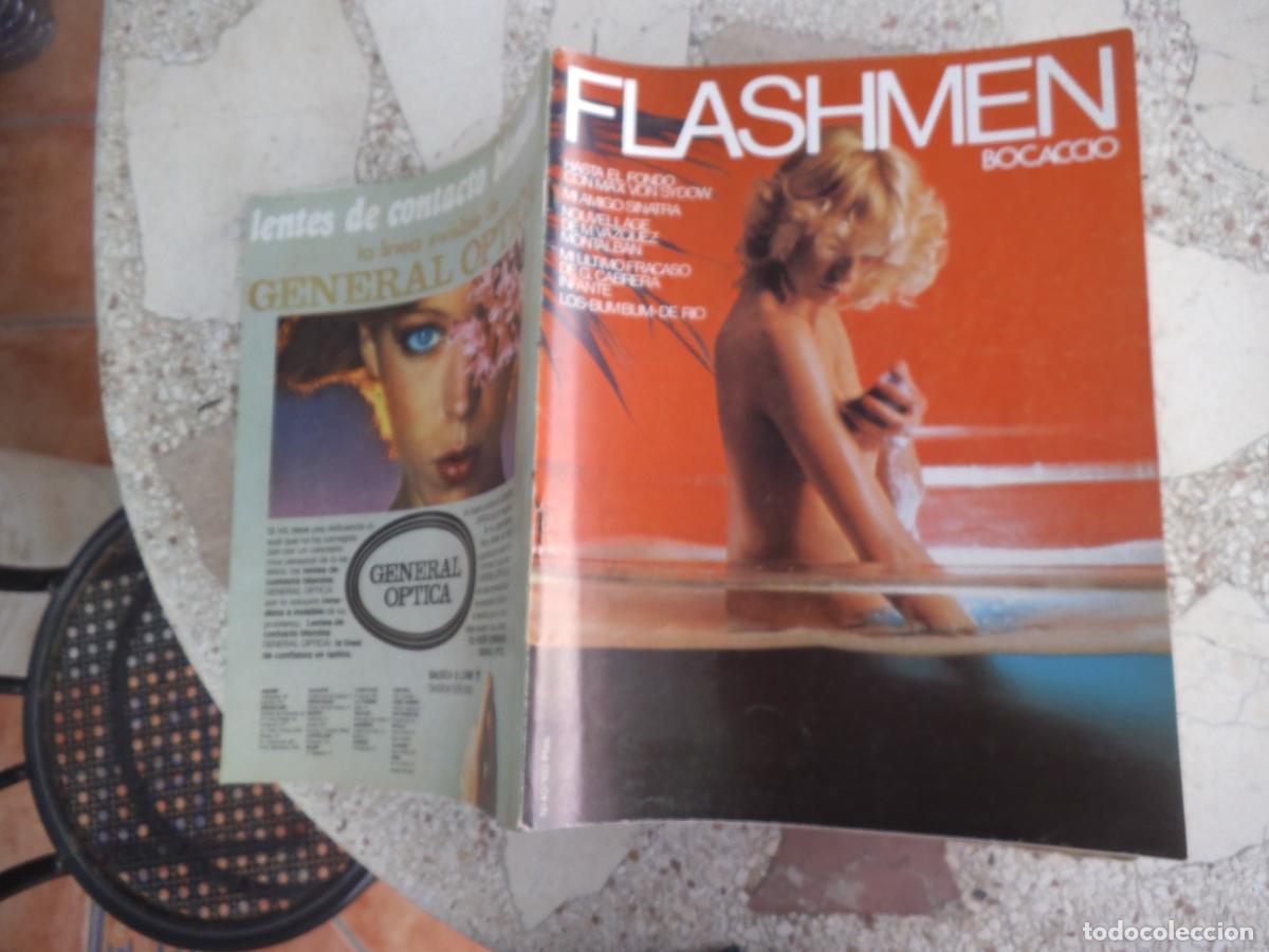 Revistas: flashmen bocaccio n&ordm; 40, revista erotica,