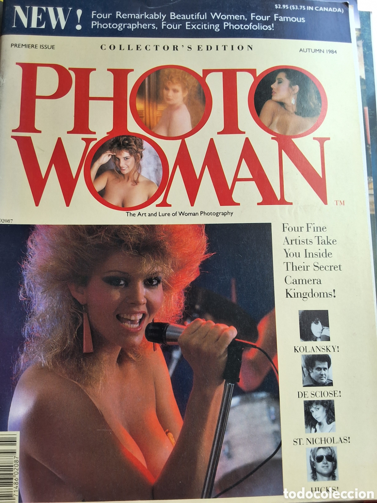 Journals: Photo woman revista erotica americana desnudos mujeres 1984 oto&ntilde;o