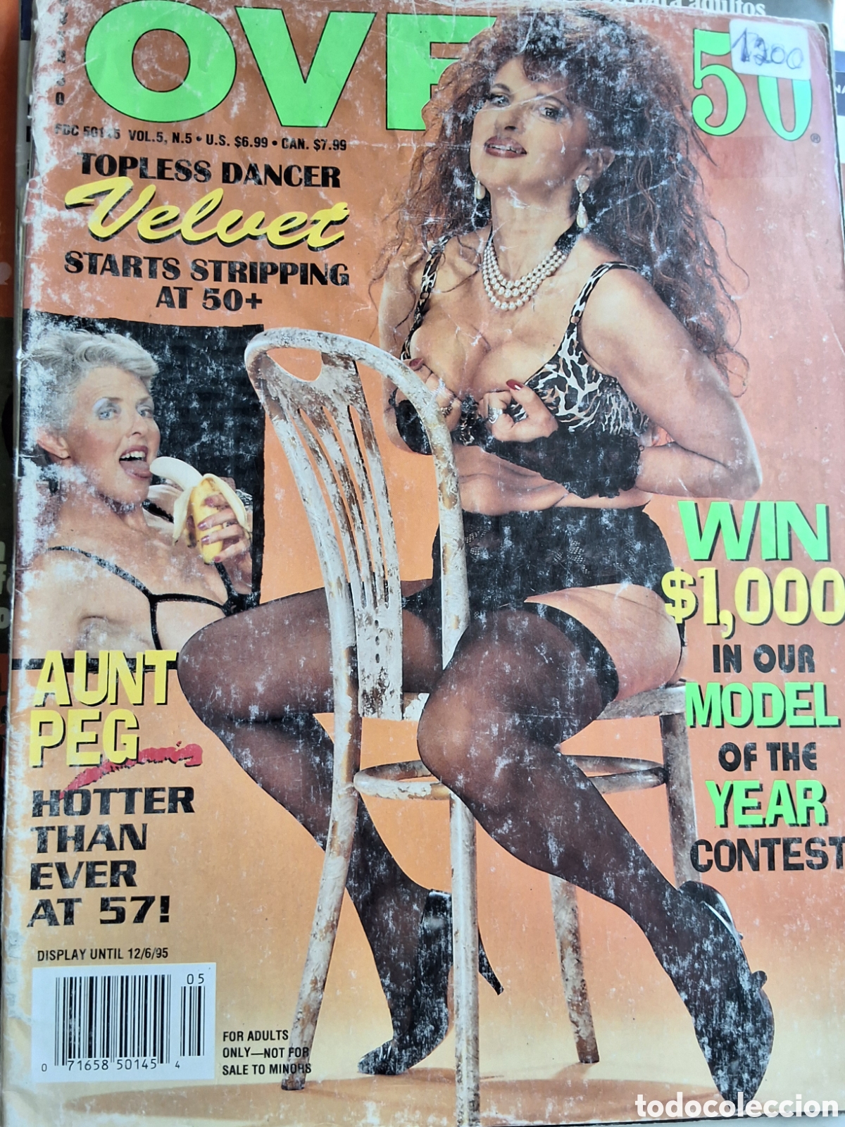 Journals: Over 50 revista erotica americana desnudos mujeres maduras 1995/5
