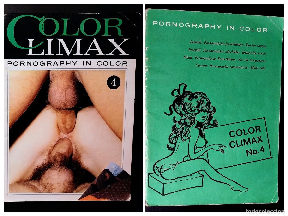 Revistas: COLOR CLIMAX #4 1968 - RARE DANISH RETRO-PORN MAGAZINE