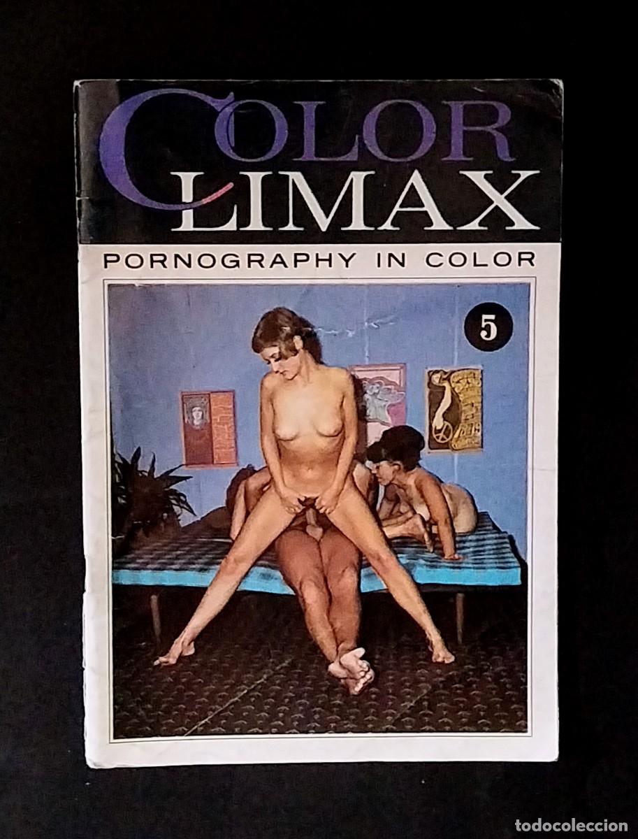 Revistas: COLOR CLIMAX #5 1968 - RARE DANISH RETRO-PORN MAGAZINE