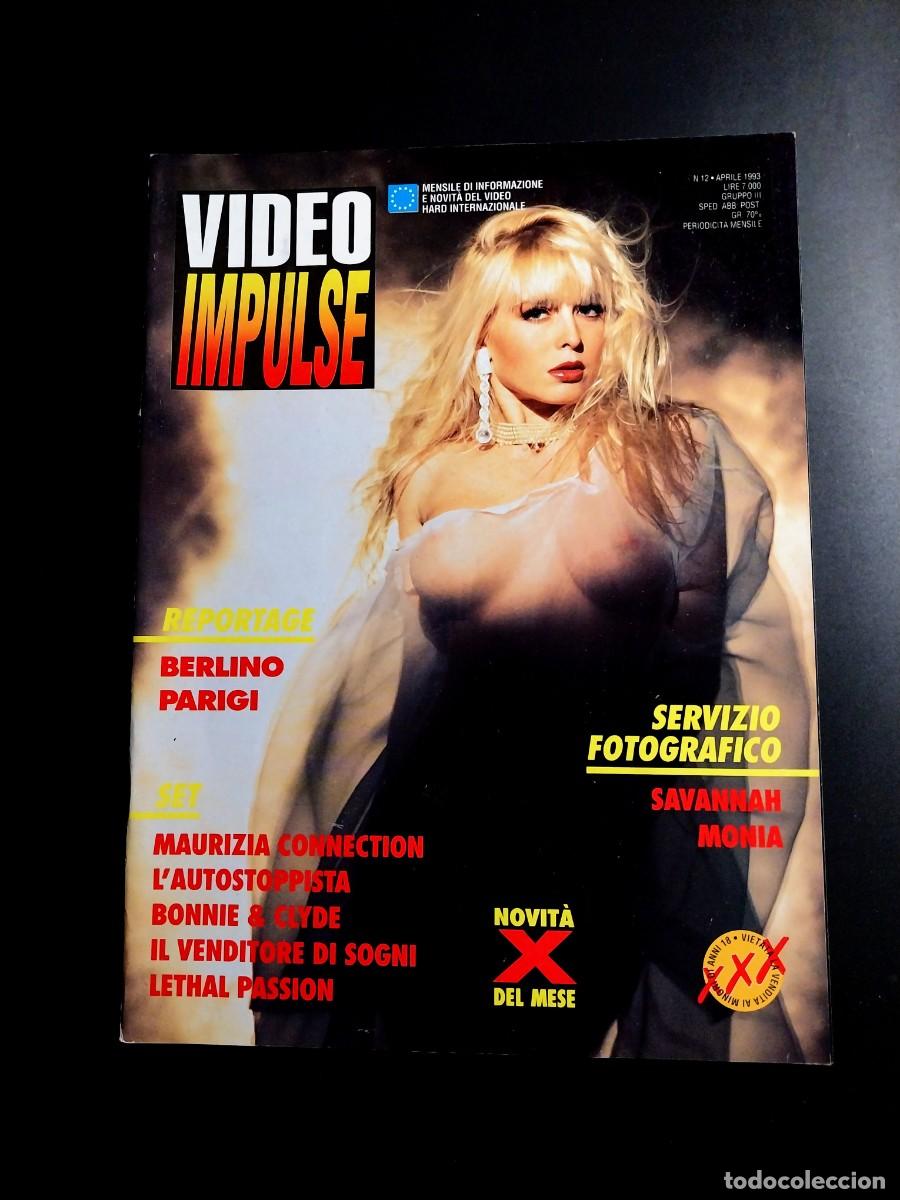 Revistas: VIDEO IMPULSE N. 12 SAVANNAH - ANGELICA BELLA - MAURIZIA PARADISO - MONIA - EVA ORLOWSKY - LOLITAS