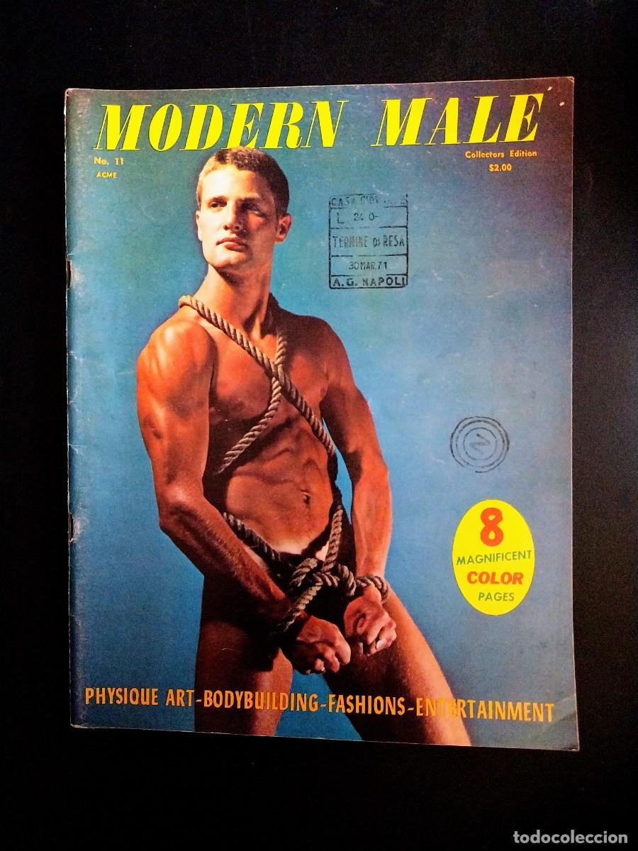 Revistas: MODERN MALE #11 - GAY PHYSIQUE BEEFCAKE MAGAZINE - TOMORROW&rsquo;S MEN PUBLISHING SUMMER 1971