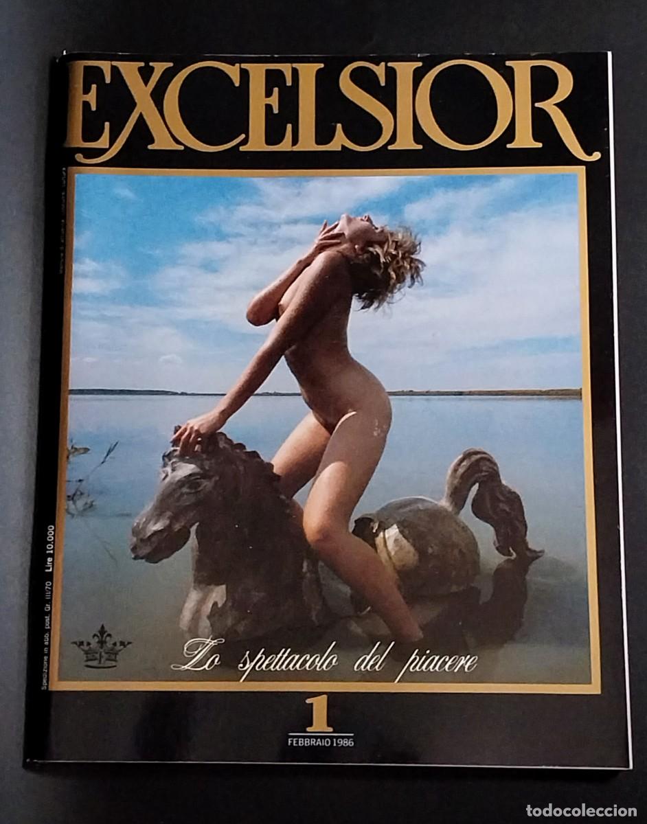 Revistas: EXCELSIOR N. 1 1986 BARBARA DE ROSSI BROOKE SHIELDS FLORENCE GU&Eacute;RIN KATRINE MICHELSEN EVA IONESCO