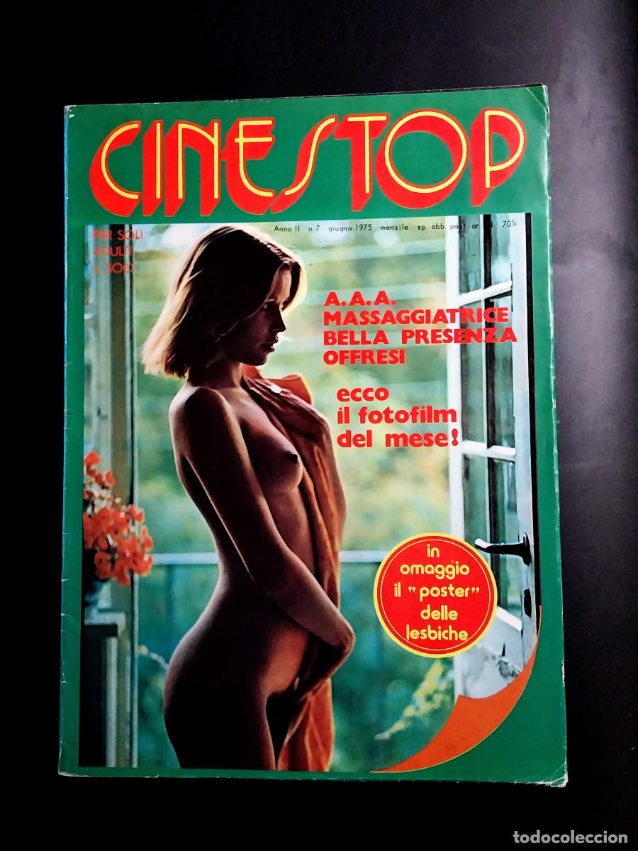 Revistas: CINESTOP N. 7 1975 - PAOLA SENATORE CINEROMANZO A.A.A. MASSAGGIATRICE BELLA PRESENZA OFFRESI