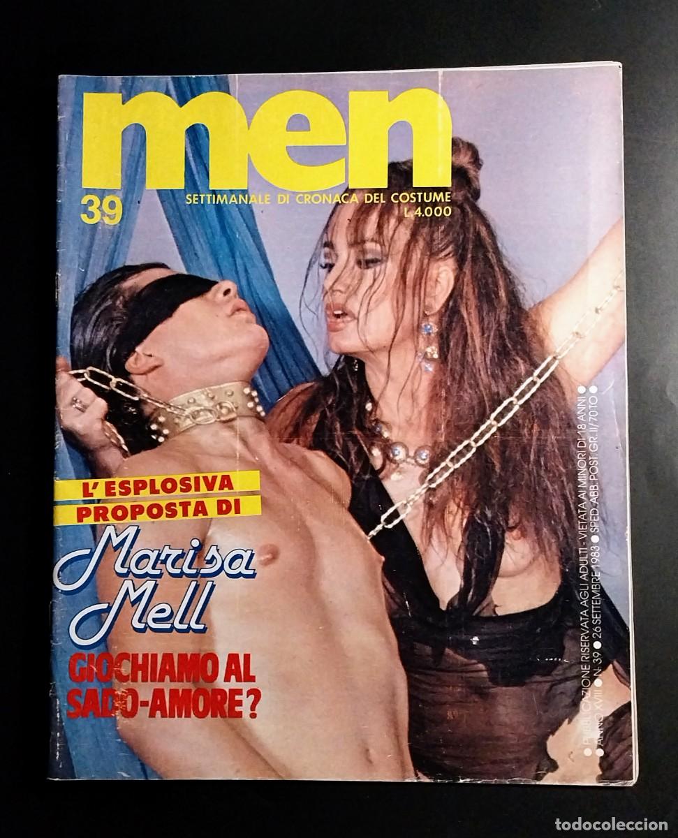 Revistas: MEN N. 39 1983 MARISA MELL 18 PAGES PHOTOSHOOT - ITALIAN VINTAGE PORN MAGAZINE
