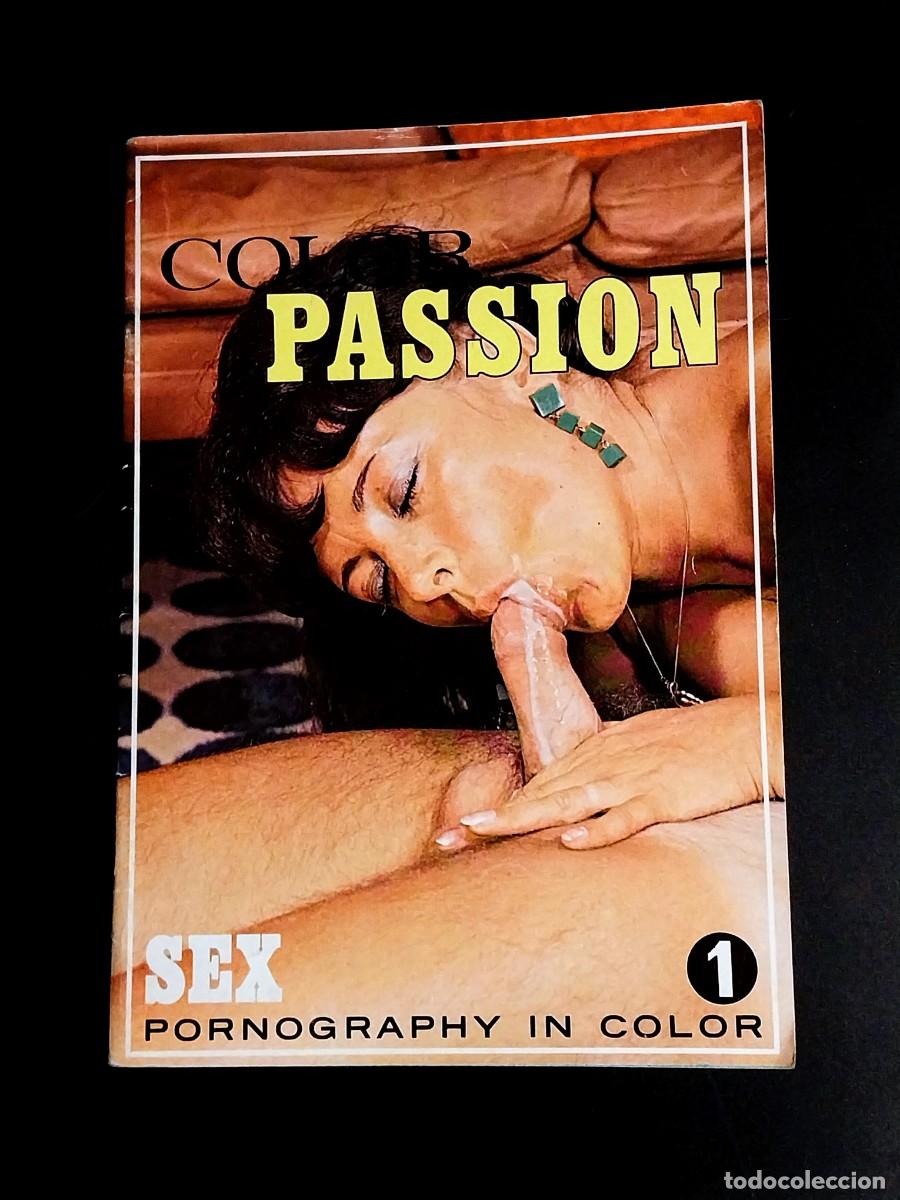 Revistas: COLOR PASSION #1 TOPSY PUBLISHING 1968 - RARE DANISH RETRO PORN MAGAZINE