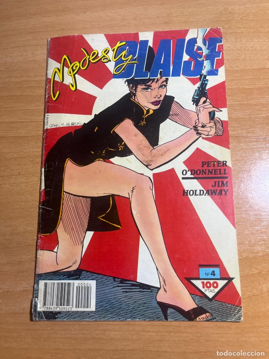 Revistas: C&oacute;mic Modesty Blaise Peter O donnell n&ordm; 4