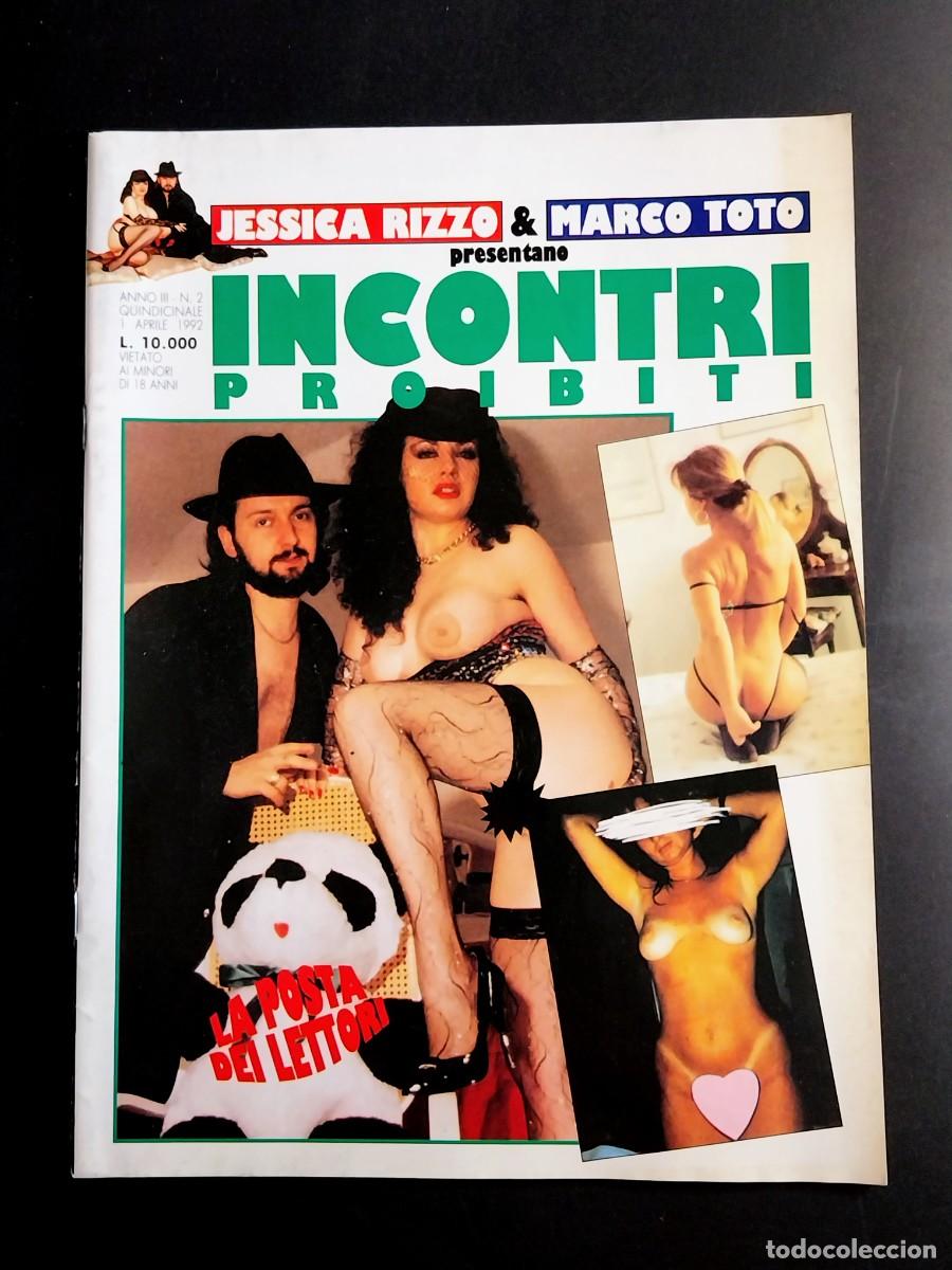 Revistas: JESSICA RIZZO RIVISTA INCONTRI PROIBITI N. 2 1992 - RIVISTA ANNUNCI E SERVIZI FOTOGRAFICI HARD