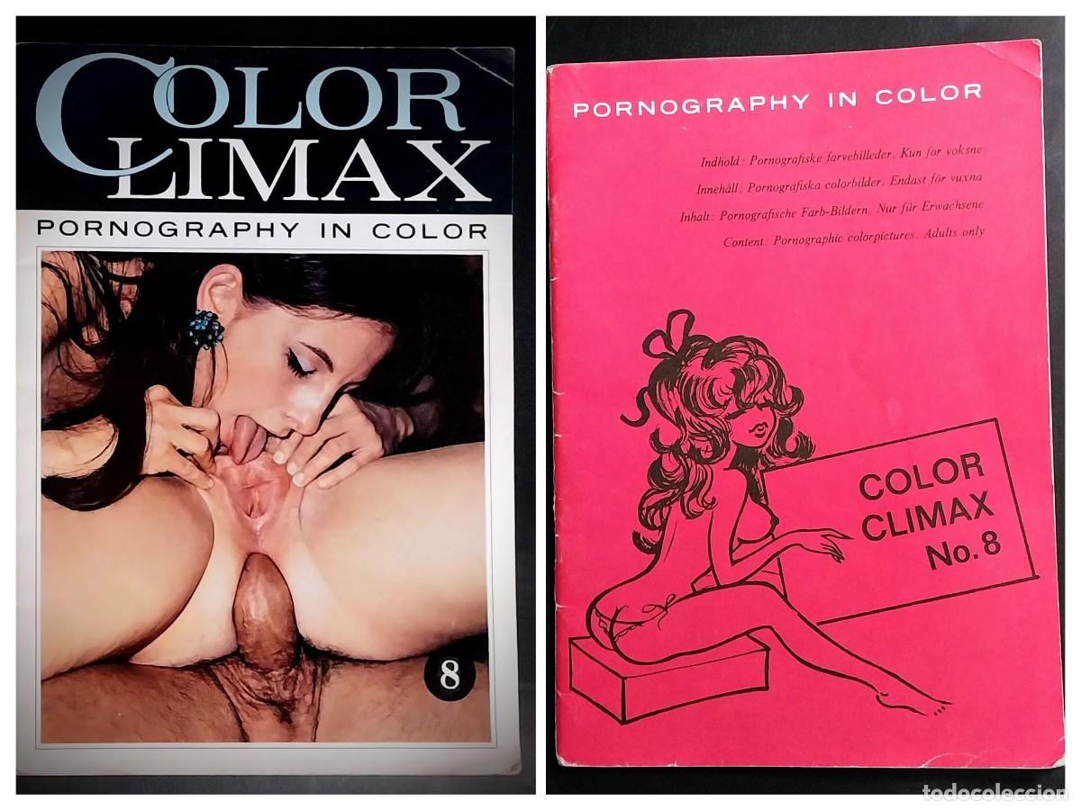 Revistas: COLOR CLIMAX #8 1969 - RARE DANISH RETRO-PORN MAGAZINE
