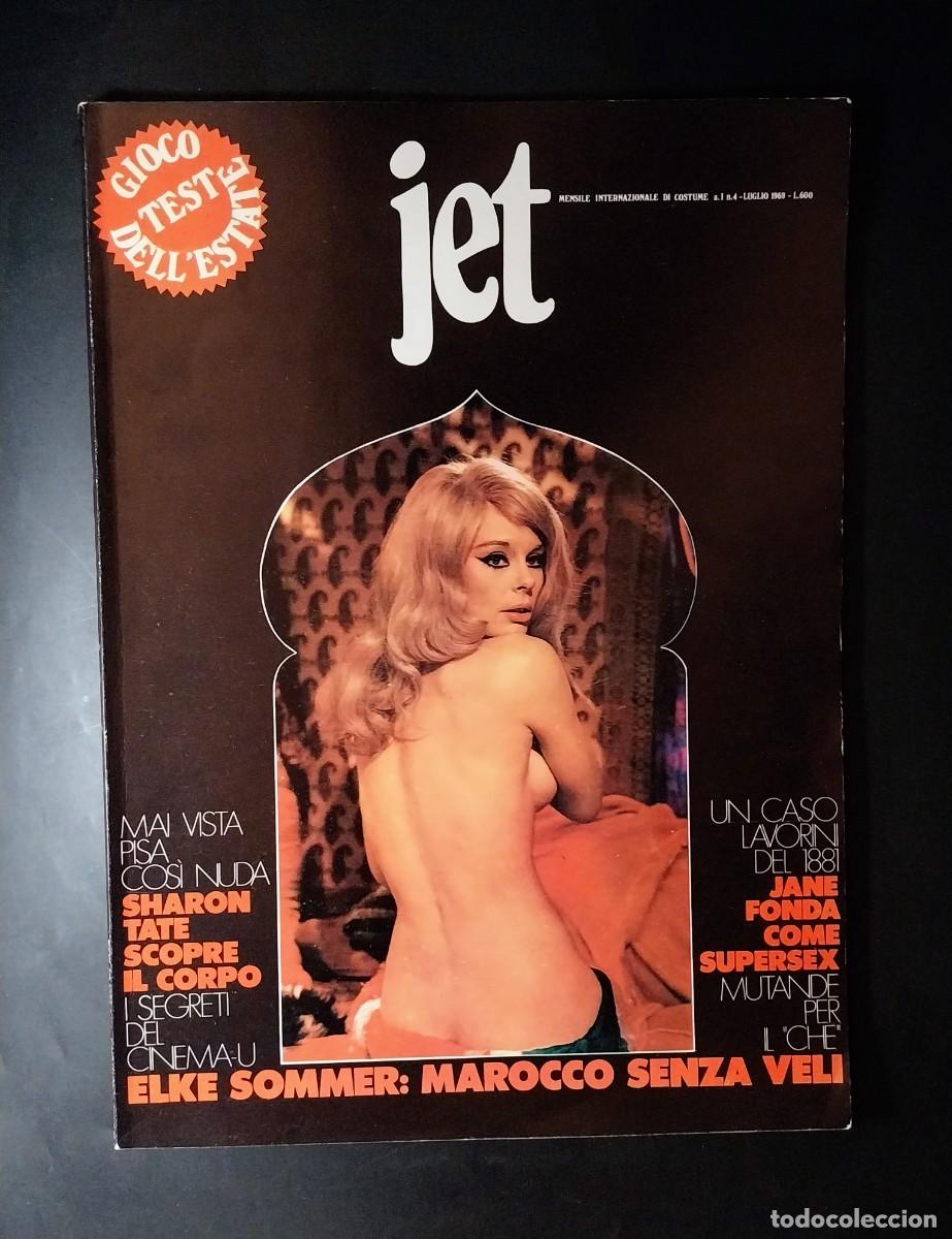 Revistas: JET N. 4 1969 SHARON TATE last photoshoot - JANE FONDA - ELKE SOMMER - LAVORINI - STOKELY CARMICHAEL