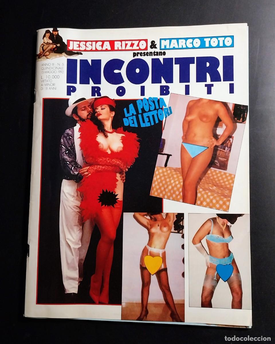 Revistas: JESSICA RIZZO RIVISTA INCONTRI PROIBITI N. 5 1992 - RIVISTA ANNUNCI E SERVIZI FOTOGRAFICI HARD