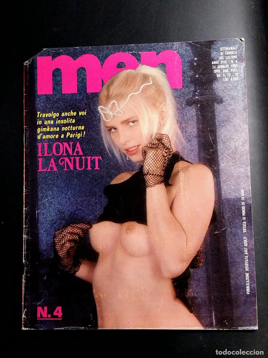 Revistas: MEN N. 4 1983 - ILONA STALLER CICCIOLINA - VINTAGE ITALIAN HARD-CORE MAGAZINE