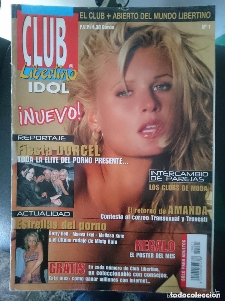 Revistas: Club Libertino Idol - N 1 -VER FOTOS --A&Ntilde;O 2002 --REVISTA EROTICA