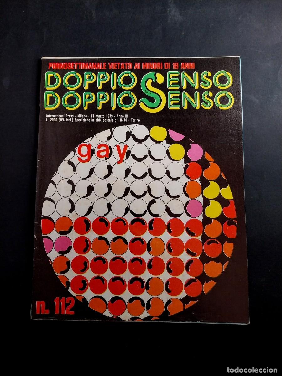 Revistas: DOPPIOSENSO GAY MAGAZINE 112 1979 YOUNG TWINKS - AL PARKER - JEFF TURK - GUILLERMO RICARDO ED WILEY